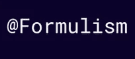 Formulism